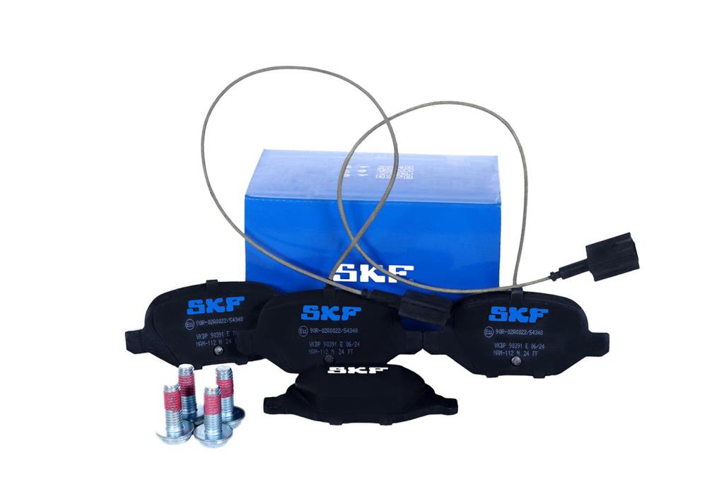 Jeu de 4 plaquettes de frein SKF ref. VKBP 90391 E